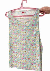 Floral Print Tank Top