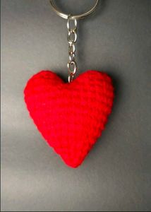 Red Heart Keychain