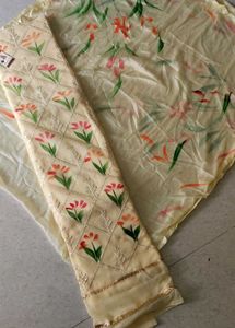 Georgette print Dress Material