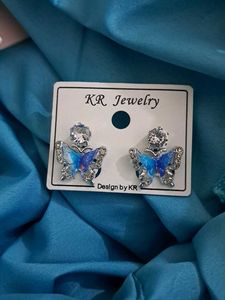 Korean Butterfly Earrings 🦋
