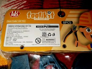 Toy tools kit  ⚒️✂️⛏️👩‍🔧