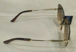 Red Alert Rimless Sunglasses