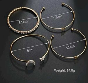 Cute Celestial Bracelet Set