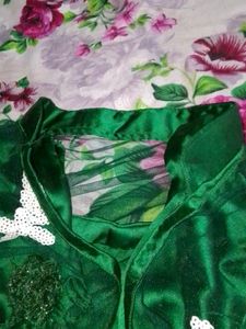 Women Gown With Coatty