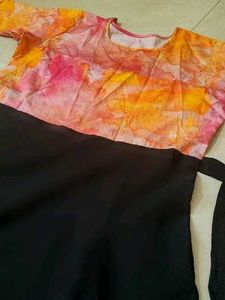 Tie-dye Girls' Casual Dress