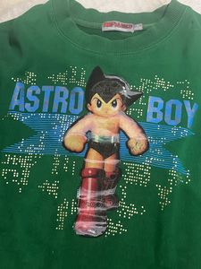 Astro Boy Green Long Sleeve Shirt
