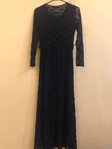 Navy Blue Bodycon Dress (Dubai Imported)