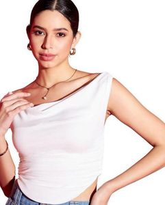 Off-the-Shoulder White Top