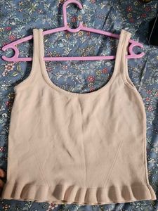 Zara Beige Tank Top