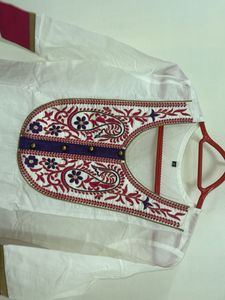 Stylish White Kurti