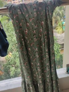 Floral Print Maxi Dress