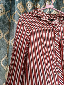 Stripped Women Shirt