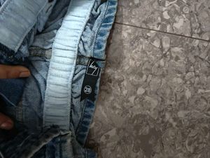 Elastic Waist Jeans