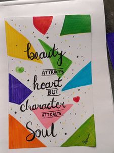 Handmade Inspirational  Quote Cards
