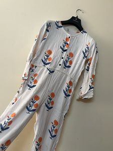 Floral Print Jumpsuit
