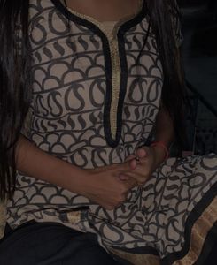Black And White Kurti