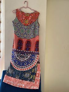 Colorful Sleeveless Dress