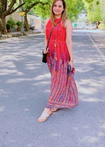 GLOBAL DESI MAXI DRESS