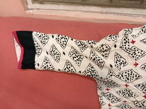 Used FullFlare AnarkaliKurti+RajasthaniPrint Kurti