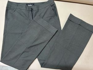 Dark Grey Formal Trousers Women