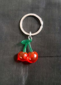 Cherry Keychain