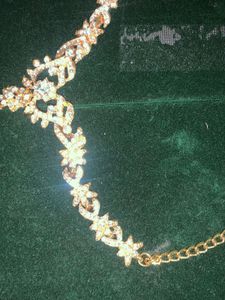 Necklace with Floral Details