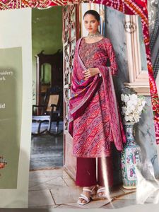 Neck Embroidery Diamond Work