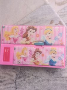 Pink Jumbo Pencil Box