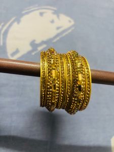 Golden Bangle Set