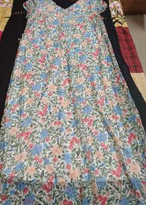 Floral V-Neck Maxi Dress
