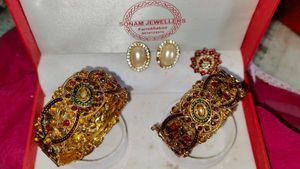 Golden Bangle Bracelet