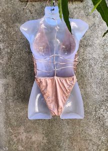 I. SEXY NUDE NET BODYSUIT