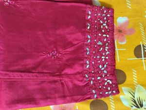unused Embroidered Kurta Set