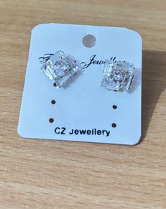 Small Diamond Earrings