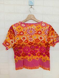 Floral Knit Top