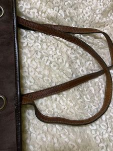 Vintage Brown Tote Bag