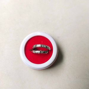 925 Sterling Silver Roman Letter Hoops/Earrings