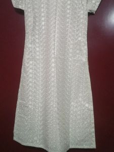 Kurti With Some Embroidery