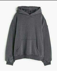 H&M Washed Grey Hoodie