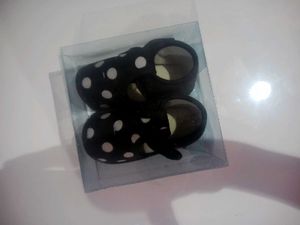 Cute Polka Dot Baby Shoes