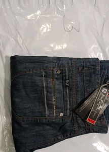 Men's Dark Blue Denim Jeans
