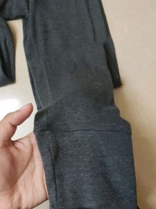 Grey Cotton Trouser For Men