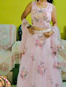 Floral Lehenga Choli Set