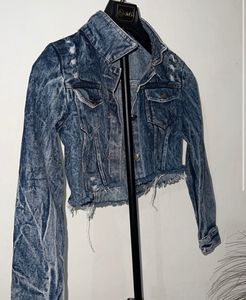 SHORT DENIM JACKET