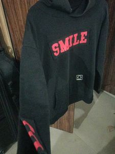 Smile Graphic Hoodie size M