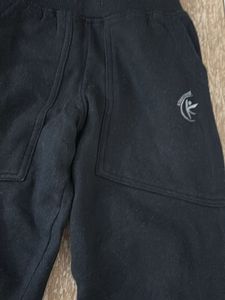 Boys Black Joggers