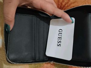 Guess Wallet with Rhinestone Logo