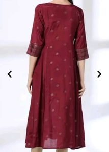 New Unused Xxl Elegant Maroon Kurta