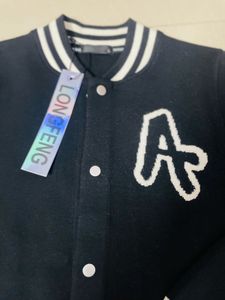 Varsity Cardigan - Black &amp; White