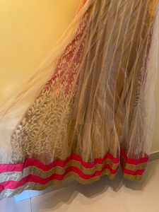 Pink &amp; Gold Designer Kurta Lehenga ✨